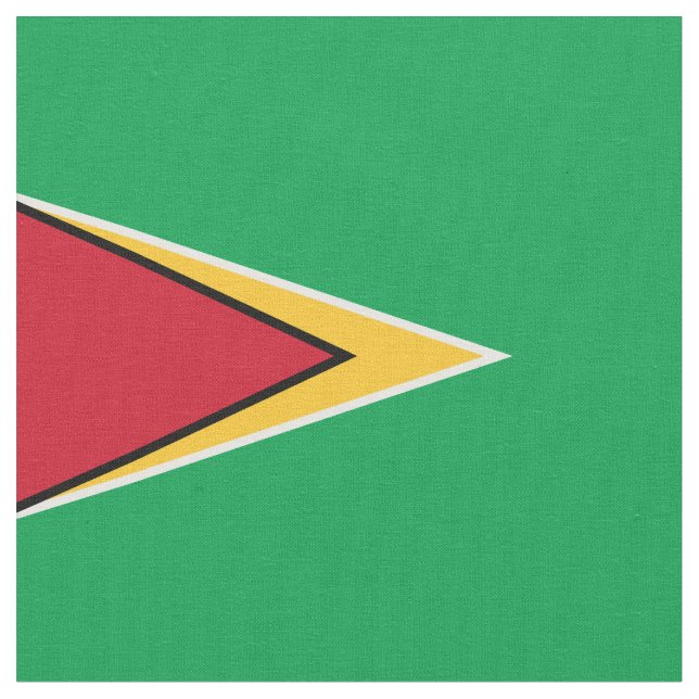 Tela Bandera de Guyana (De cerca)