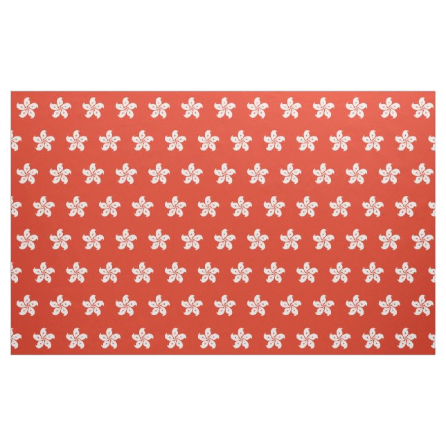 Tela Bandera de Hong Kong (Yarda)