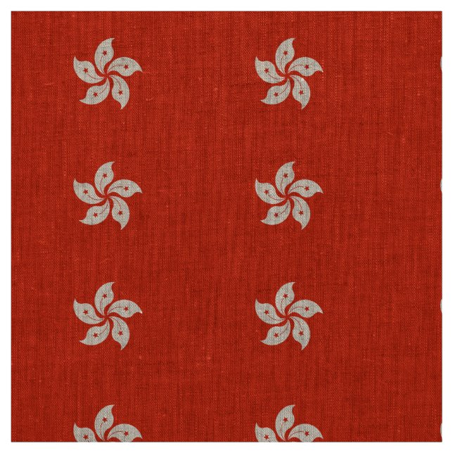 Tela Bandera de Hong Kong (Retal)
