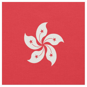 Tela Bandera de Hong Kong