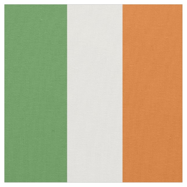 Tela Bandera de Irlanda (De cerca)