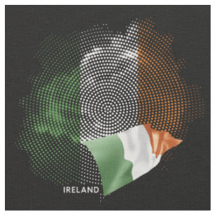 Tela bandera de Irlanda