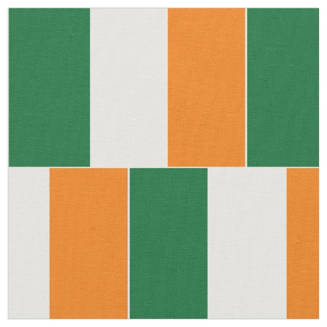 Tela Bandera de Irlanda (De cerca)