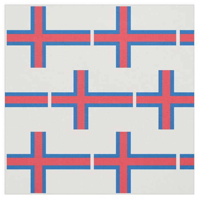 Tela Bandera de Islas Feroe (Retal)