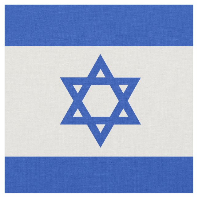 Tela Bandera de Israel (De cerca)