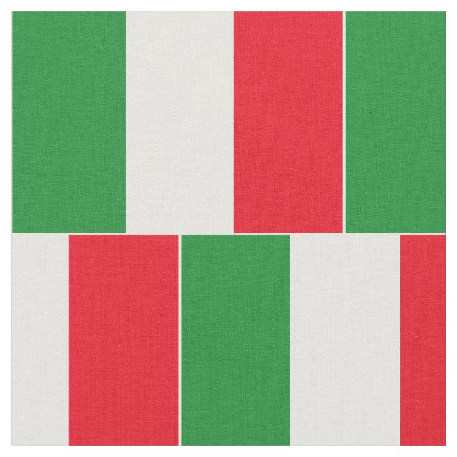 Tela Bandera de Italia (De cerca)
