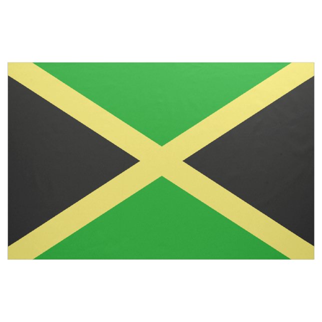 Tela Bandera de Jamaica (Yarda)
