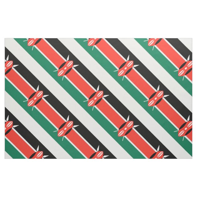 Tela Bandera de Kenia (Yarda)