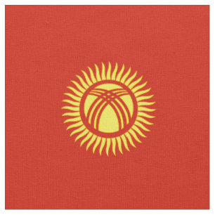 Tela Bandera de Kirguistán