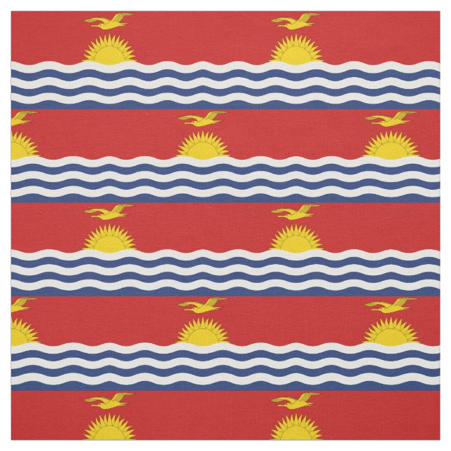 Tela Bandera de Kiribati (Retal)