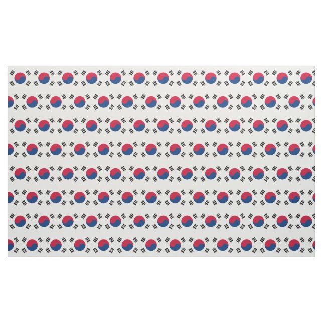 Tela Bandera de la Corea del Sur (Yarda)