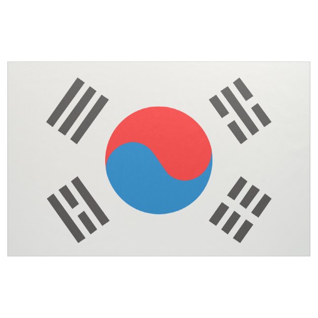 Tela Bandera de la Corea del Sur (Yarda)