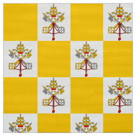 Tela Bandera de la iglesia católica emblema del Vatican