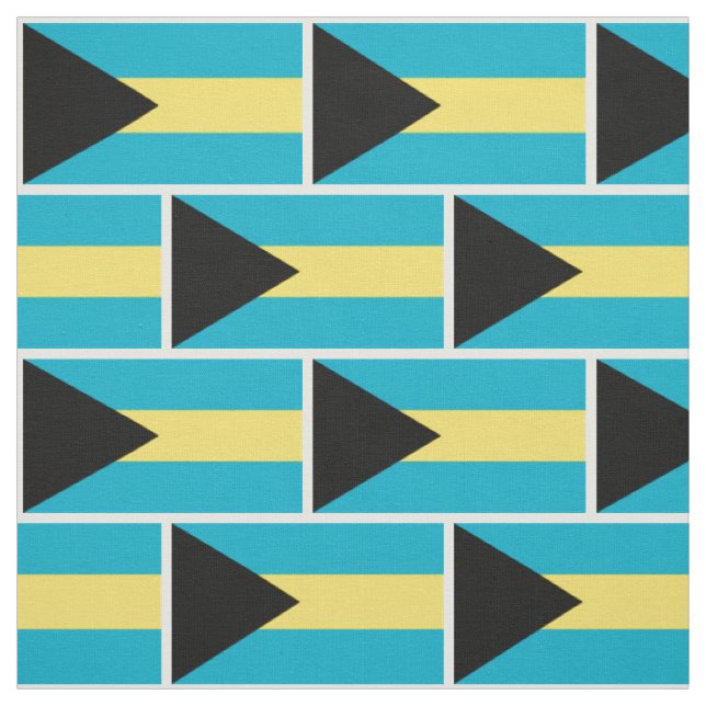 Tela Bandera de las Bahamas (Retal)