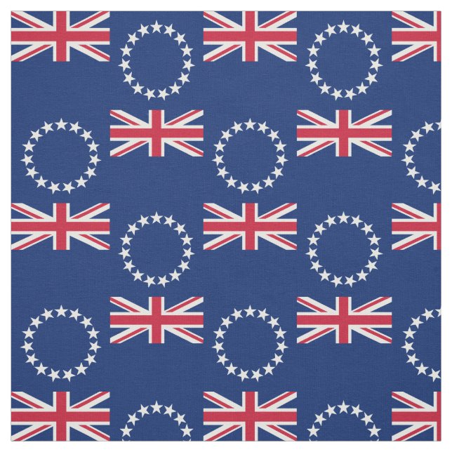 Tela Bandera de las Islas Cook (Retal)