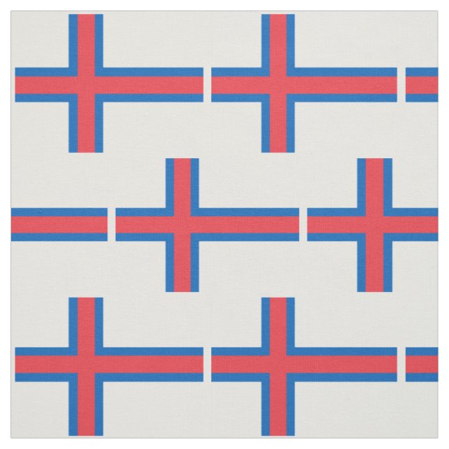 Tela Bandera de las Islas Feroe (Retal)