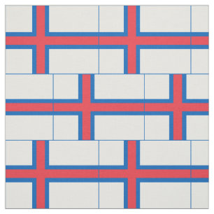Tela Bandera de las Islas Feroe