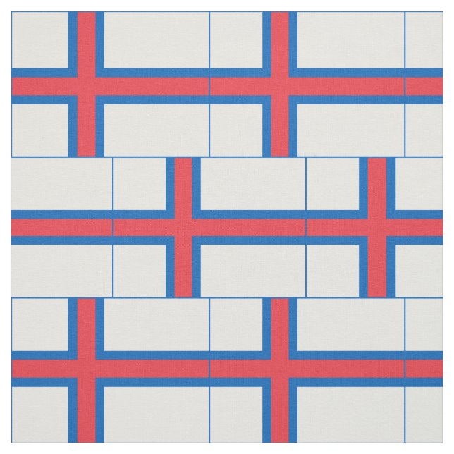 Tela Bandera de las Islas Feroe (Retal)