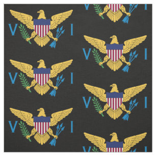Tela Bandera de las Islas Vírgenes de Estados Unidos (