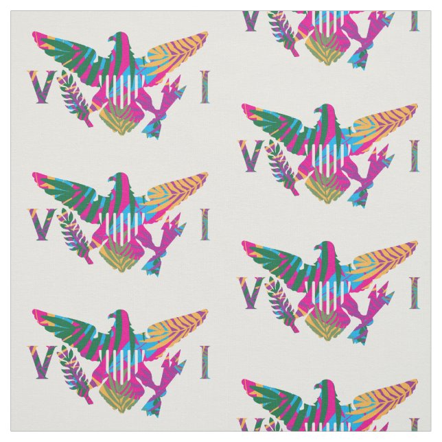 Tela Bandera de las Islas Vírgenes de Estados Unidos (g (Retal)