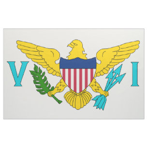 Tela Bandera de las Islas Vírgenes de los E.E.U.U.