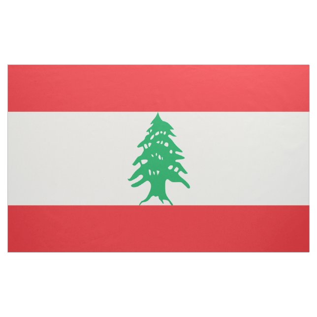 Tela Bandera de Líbano (Yarda)