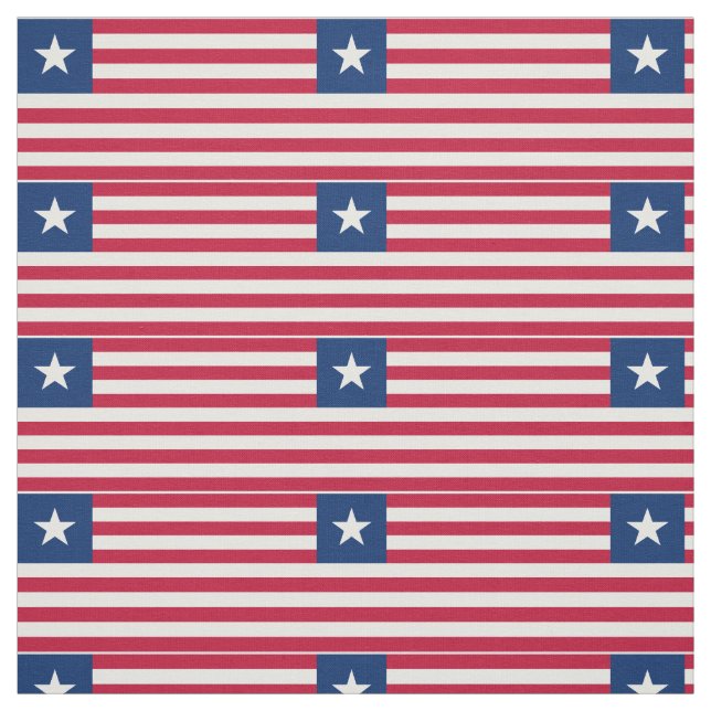 Tela Bandera de Liberia (Retal)