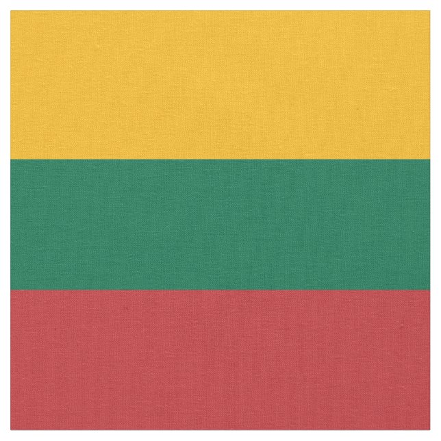 Tela Bandera de Lituania (De cerca)