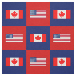Tela Bandera de los Estados Unidos, bandera del Canadá 
