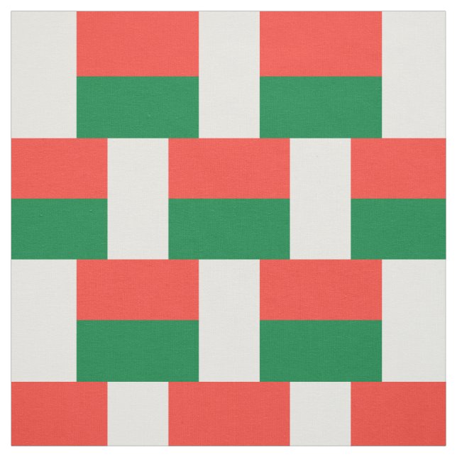 Tela Bandera de Madagascar (Retal)