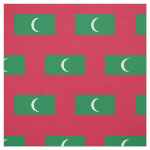 Tela Bandera de Maldivas