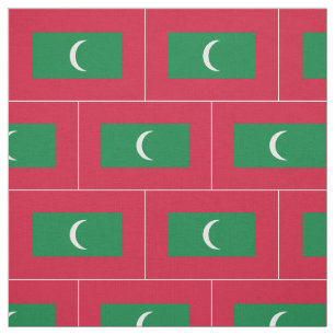Tela Bandera de Maldivas