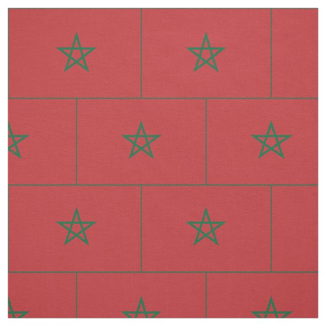 Tela Bandera de Marruecos (Retal)
