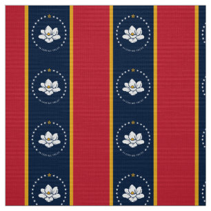 Tela Bandera de Misisipi - Nueva Bandera de Magnolia