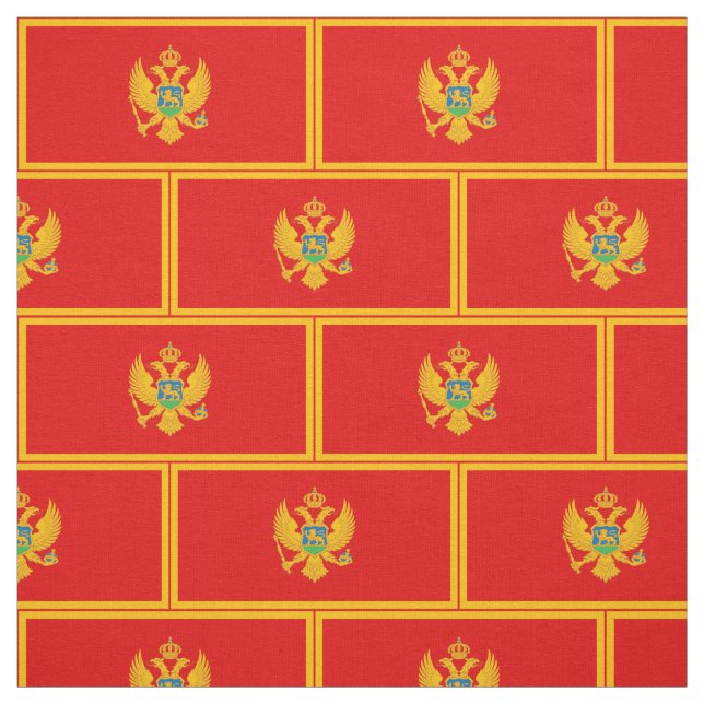 Tela Bandera de Montenegro (Retal)