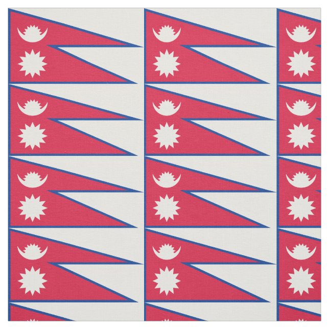 Tela Bandera de Nepal (Retal)