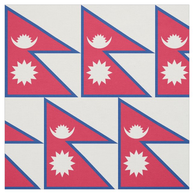 Tela Bandera de Nepal (Retal)