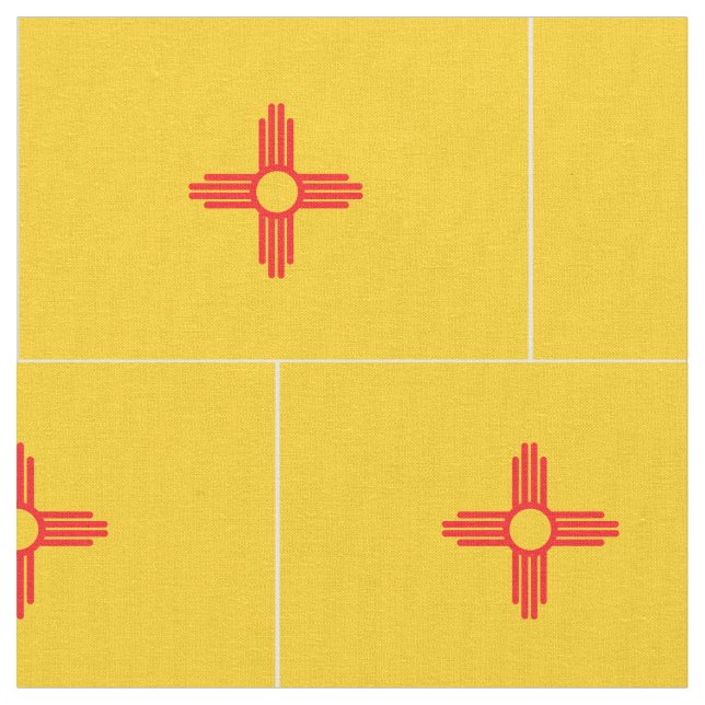 Tela Bandera de NEW MÉXICO - (De cerca)