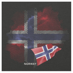 Tela bandera de Noruega