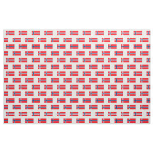 Tela Bandera de Noruega Fabric