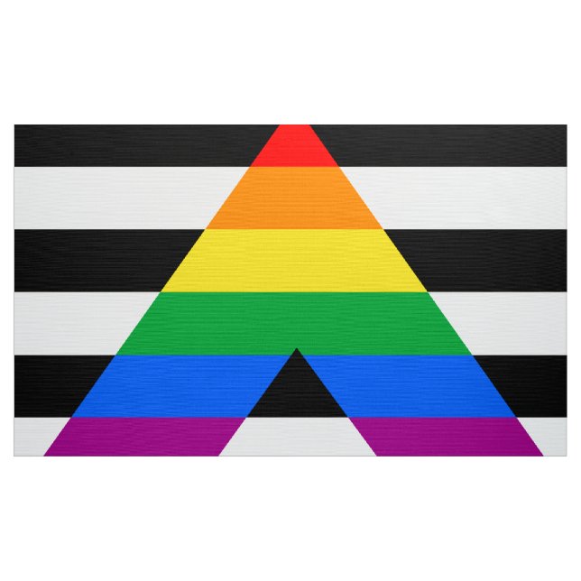 Tela Bandera de Orgullo Aliado (Yarda)