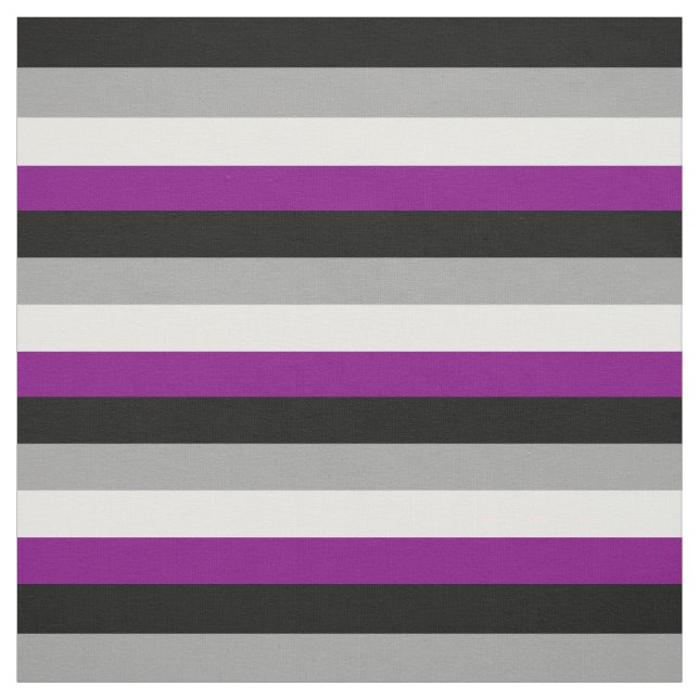 Tela Bandera de Orgullo Asexual (Retal)