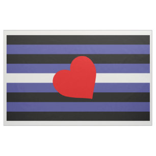 Tela Bandera de orgullo de cuero