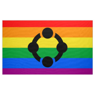 Tela Bandera de Orgullo de Nicho de Arcoíris