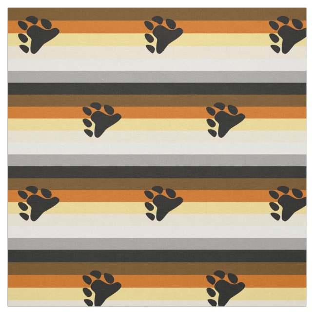 Tela Bandera de Orgullo de Osos (Retal)
