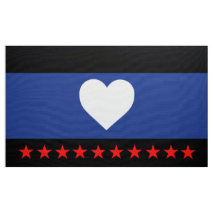 Tela Bandera de Orgullo de Pie