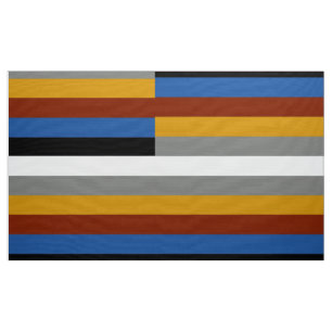 Tela Bandera de Orgullo Friki