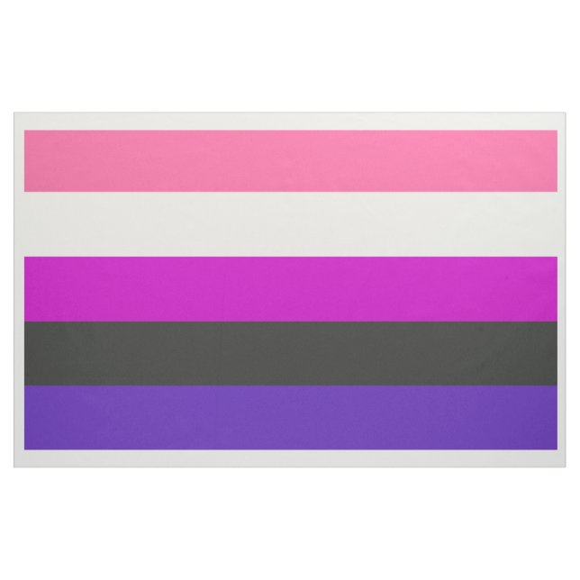 Tela Bandera de orgullo genderfluid (Yarda)