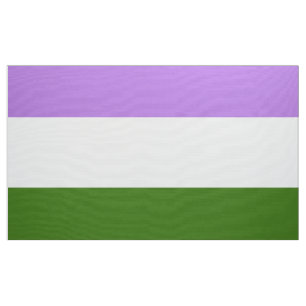 Tela Bandera de orgullo Genderqueer