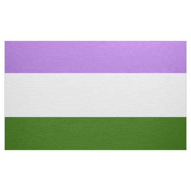 Tela Bandera de orgullo Genderqueer (Yarda)